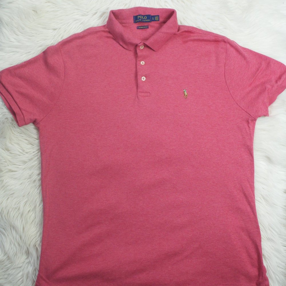 Polo Ralph Lauren large sized Men's Custom Slim Short sleeve